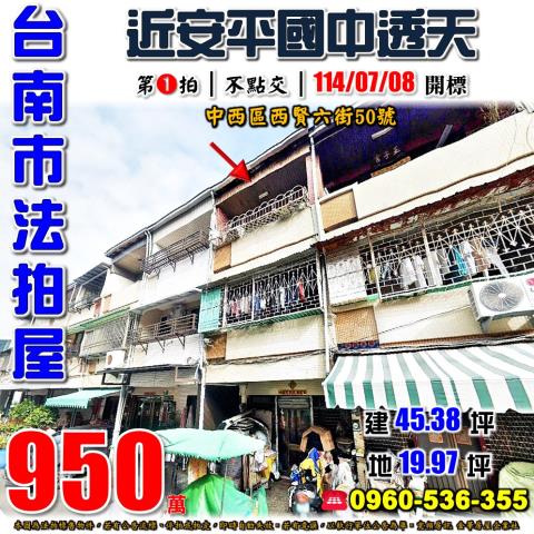 台南中西區拍賣透天-0