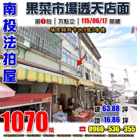 南投埔里透天法拍-0